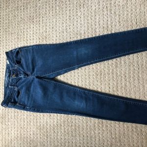 American Eagle Dark Wash Jeggings (4 Regular)